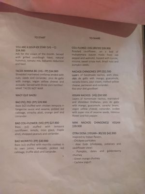 Menu 2 at Florez Food Garden in Medellin