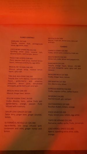  at Florez Food Garden in Medellin