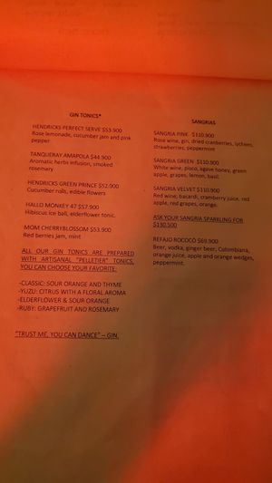  at Florez Food Garden in Medellin