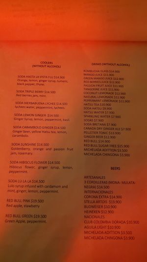  at Florez Food Garden in Medellin