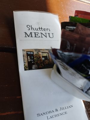 Shutters. at Shutters in Killin