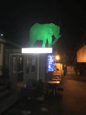 Outside area  at Blue Elephant in Auckland