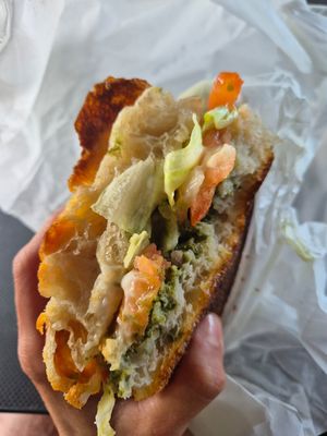 PLT sandwich at Loaf in Wymondham