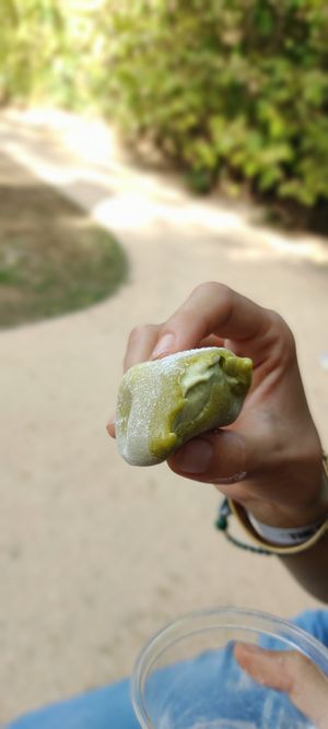 Mochi de te macha at Cafe Perle in Toulouse