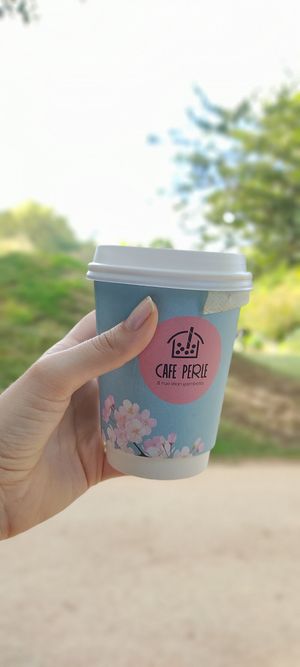 Te verde at Cafe Perle in Toulouse