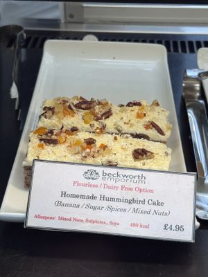 Hummingbird Cake  at Beckworth Emporium in Northampton