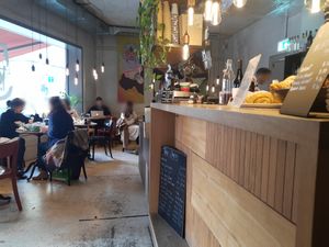 Interior at Bros Beans & Beats in Zurich