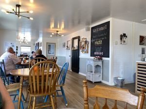 Interior  at Black & White Cafe and Bakery in St Peters Bay
