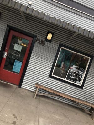 The front   at Tin Shed Garden Cafe in Portland
