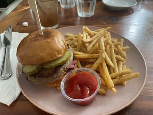 Beyond burger    at Hudson Botanical in Smoketown