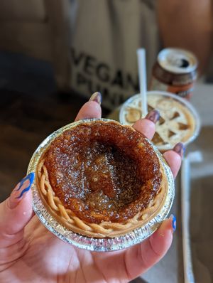 Vegan butter tarts at Tartistry in Etobicoke