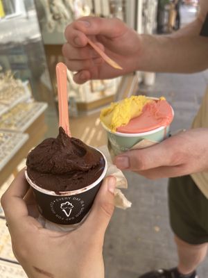   at DaVinci Gelato in Crete