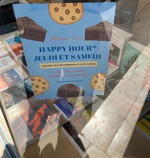 Happy hour on Thursdays & Saturdays at Flora Lit in Paris