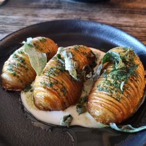 Roasted potatoes - just awesome at Stillwater in Launceston