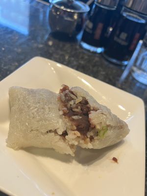 Red bean sticky rice wrap  #Veganuary at Din Tai Fung in Bellevue
