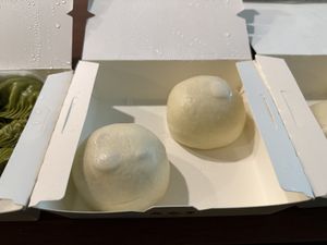Red Bean Bun  at Din Tai Fung in Bellevue