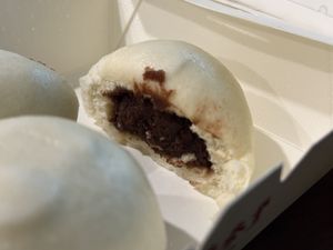 Red Bean Bun  at Din Tai Fung in Bellevue