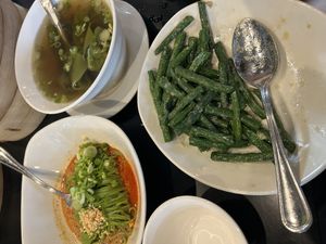 Green beans (I’d recommend)   at Din Tai Fung in Bellevue