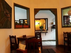 it's a calm restaurant with delicious food, one of my favorites of Medellín  at Delicias al Natural in Medellin