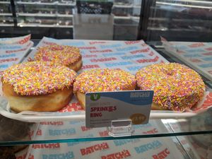 Sprinkles ring at Batch'd in Sheffield