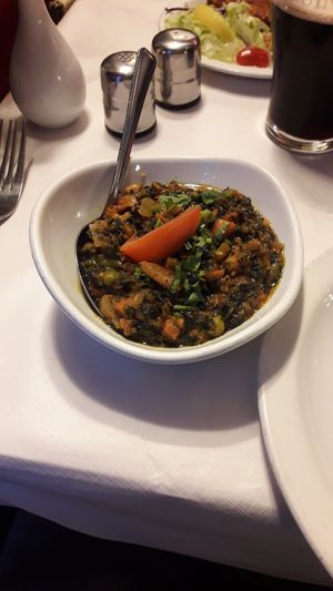 Parece poco, casi no lo acabo at Prince Of India  in Isle Of Skye