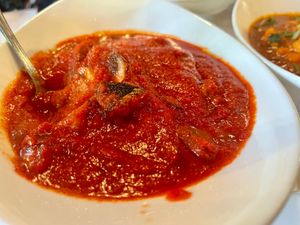 

Balti Daal Vegetable £11.95

Specially prepared dish cooked with lentils & well seasoned with spices A combination of Balti sauce & lentils makes it extra thick. 
 at Prince Of India  in Isle Of Skye