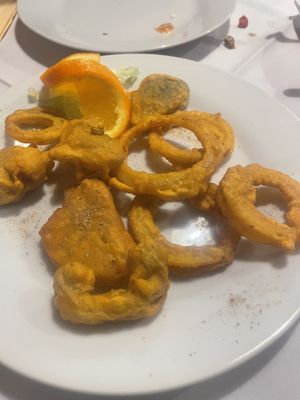 Vegetable pakora   at Everest Spice in Fuerteventura