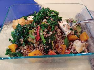 Quinoa Fiesta Salad - SO good!! at Loving Hut Glendora in Glendora