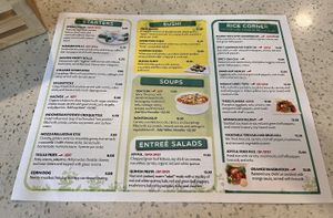 Menu 2  at Loving Hut Glendora in Glendora