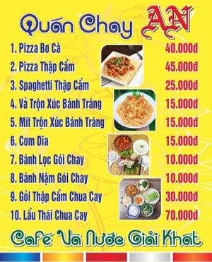  at Quán Chay An in Hue