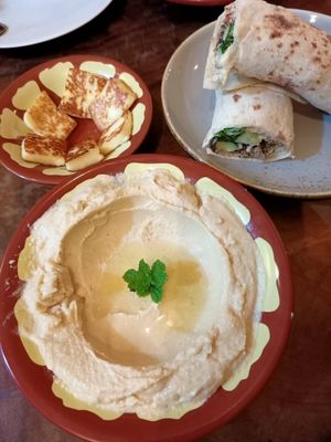 Humus at The Lebanesian Warung in Denpasar