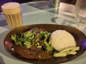Eggplant Rendang at Boleh Lah in Lyon