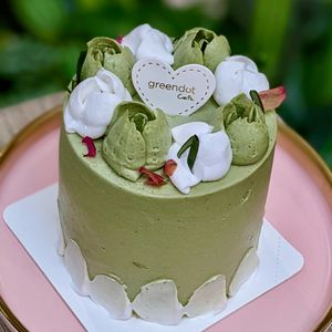 ILY So Matcha Azuki Cake at Greendot Patisserie in Central Singapore