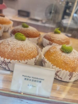 Matcha Donut ~ 16/6/23 at Greendot Patisserie in Central Singapore