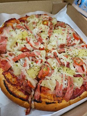 Vegan Pizza ~ 26/2/24 at Greendot Patisserie in Central Singapore