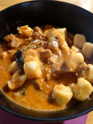 Vegan Goulash at Pivnica Cont in Rijeka