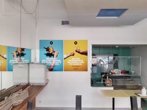 Interior (when closed) at Qibi - Bergue in Geneva