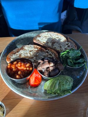 Vegan fry  at Blend & Batch in Banbridge