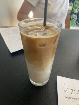 Iced oat latte   at Blend & Batch in Banbridge