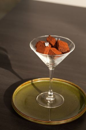 Raw Chocolate Peanut Butter Truffles at The Dempsey Project in Central Singapore