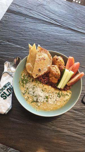 Coconut dahl at Little Ripper Cafe in Tabanan