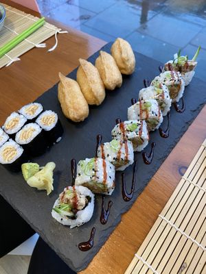   at Sushi Marvel in Manchester