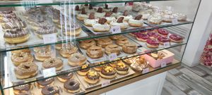 3 vegan donuts, need more ! at La Donuteria in Paris