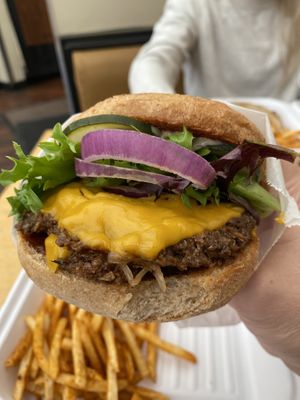 Burgers, Burgers, Burgers 🍔   at Native Foods in Costa Mesa