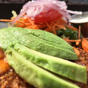 chicken avo club at Native Foods in Costa Mesa
