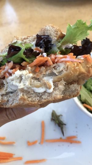 Chickn ranch at Native Foods in Costa Mesa