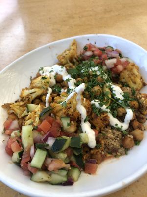Cauliflower Chickpea Shawarma at Native Foods in Costa Mesa