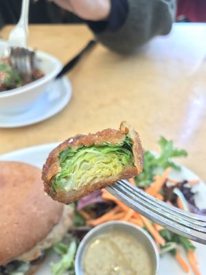 Best Brussels I’ve ever had at Native Foods in Costa Mesa