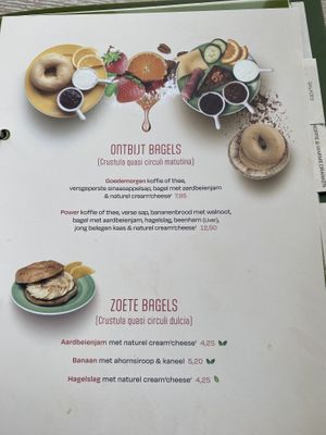 Vegan items market  at Bagels & Beans - Waterlooplein in Amsterdam