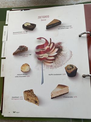 Some vegan desserts   at Bagels & Beans - Waterlooplein in Amsterdam